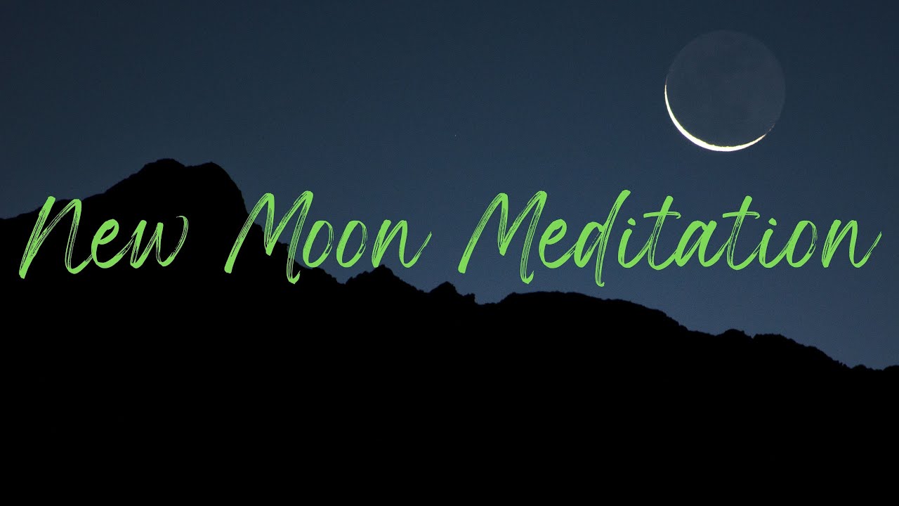 New Moon Meditation | November 2021 Scorpio New Moon Guided Meditation ...