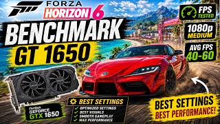 🎮 FORZA HORIZON 6 BEST SETTINGS for GTX 1650 🔥 40-60 FPS