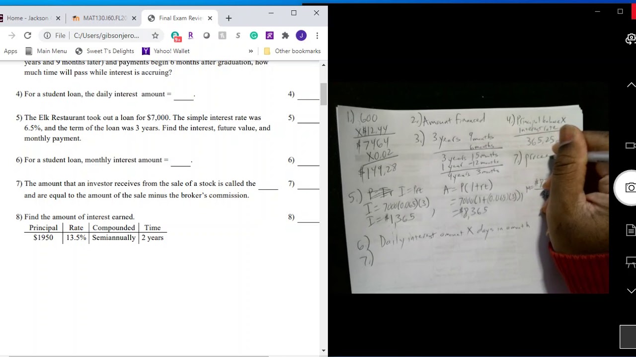 Final Exam Review Part 1 - YouTube
