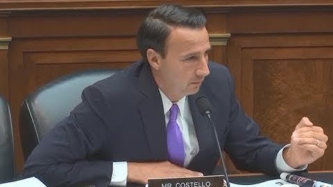 Rep. Costello asks Twitter CEO Jack Dorsey about how the company selects content and other policies