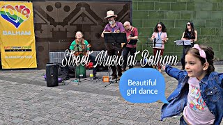 Street Music on Sunday brunch at Balham London |Beautiful girl dance