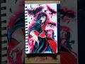 Drawing Itachi Uchiha 🔥 #short #viral #aninedrawing #itachiuchiha #animeart #naruto #crow