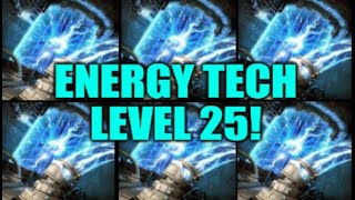 OGame: Researching Energy Tech Level 25 And It's Effectiveness On The Fusion Reactor!