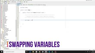 Swapping Two Variables Using A Temporary Variable (In Java) | Muhammad Haseeb