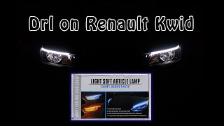 Led DRL On Renault Kwid