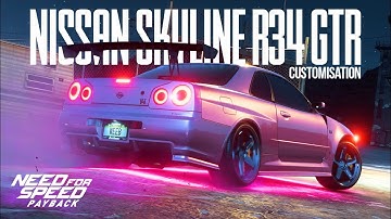 Need for Speed Payback - Nissan Skyline GT-R R34 Customisation
