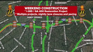 What to know about traffic in metro Atlanta | Latest on construction closures, delays