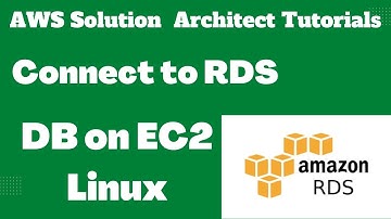 How to access MYSQL from Linux EC2 Instance/AWS RDS Lab 2022.