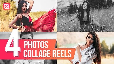 🔥Trending 4 Photos Collage Reels Editing (InShot Tutorial)