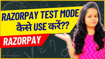 How to use Razorpay Test mode for Testing? |  use Razorpay account for Testing? #infysky #razorpay