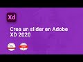 Crea un slider o carrusel para web en Adobe XD 2020