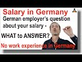 IT-Work in Germany: Salary.