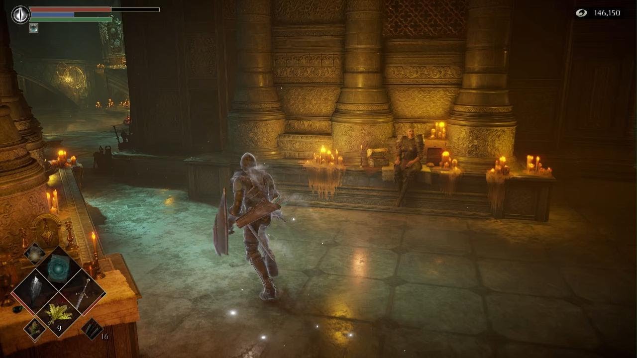 Demon's Souls Had some Cheetos with Old King Doran - YouTube