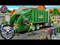 Garbage Trash Truck Realistic Driving 2026 - City Road Garbage Dumper Truck Games - Android GamePlay
