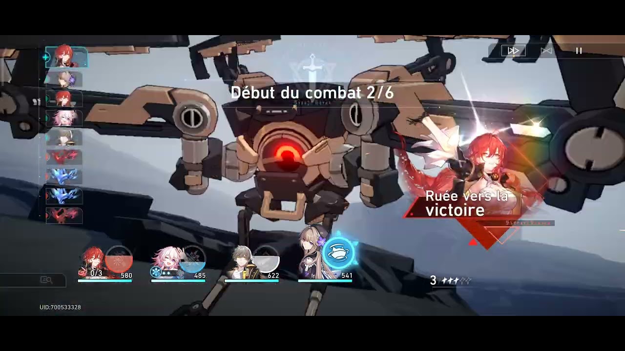 Farmer facilement les calices XP avec Himeko et Herta ! (vu sur Reddit