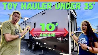 Best Toy Hauler UNDER 35 Feet / Alliance Valor 31A10 All Access tour