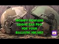 Helmet ear pro on a budget attach howard leights to a longfri ballistic helmet