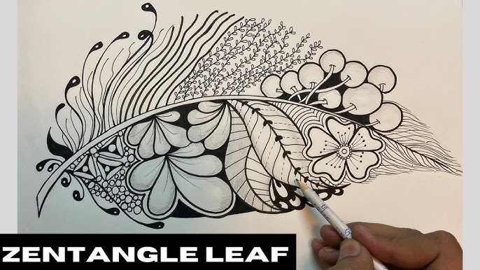 Zentangle #5 - NicolesDesignsNMore - Drawings & Illustration