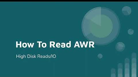 How To Read AWR - Case Study 1 - High Disk Reads/IO