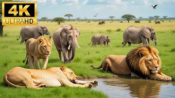 Our Planet | Survive the Wild: African wild nature 4k / 4K TV - Relaxing Animals 4K