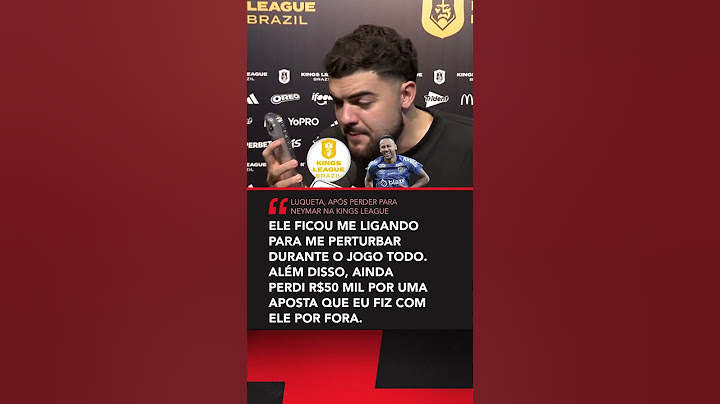 🤣🤣 O NEYMAR deixou o LUQUETA MALUCO no duelo entre Dendele FC 2x6 Furia FC pela KINGS LEAGUE BRASIL!