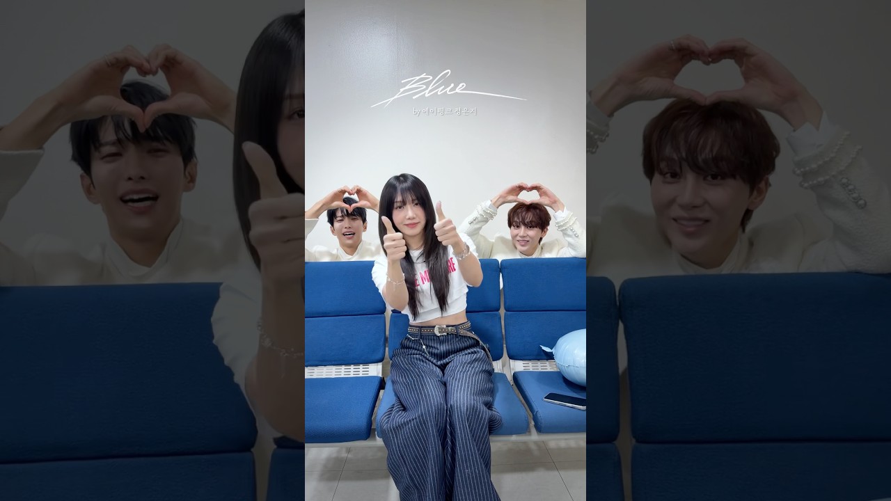 #Blue ❄️ by #정은지 #EunJi #에이핑크 #Apink #DxS #도겸X승관 #소야곡 #Serenade #절대내향인의손을주목하지마세요