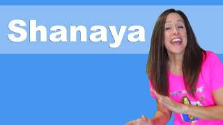 Learn to Spell Shanaya Toddler Song | Learn to Talk with Patty Shukla screenshot 2
