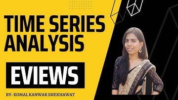 Time Series Analysis || EViews Tutorials