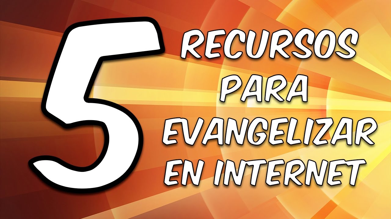 5 RECURSOS para EVANGELIZAR en la RED | #iMisión - YouTube