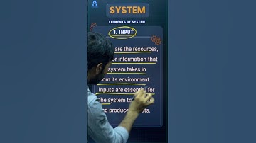 Elements of System | system analysis and design | rpsc programmer 2023 #shorts #sampatsir