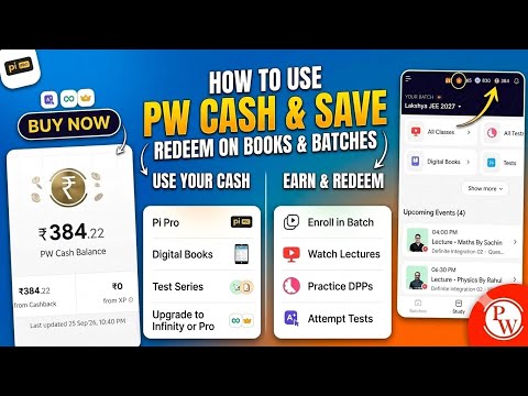 How to Use PW Cash & Save Money on Physics Wallah Batches! (Step-by-Step)