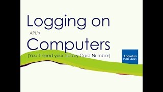 Logging On To Library Computers