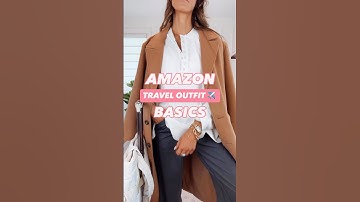 Never travel without these basics | Shop on my Amazon Storefront - link in bio #traveloutfit #basics