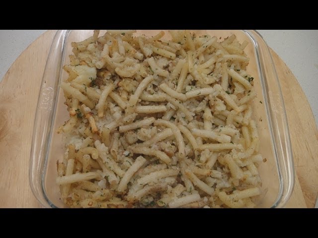 Potato Pasta Hash Brown | Sanjeev Kapoor Khazana