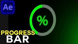 How to Create a Simple Circle Radial Progress Bar in After Effects