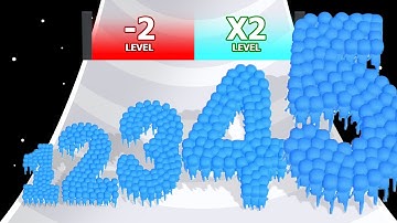 CROWD NUMBER RUN 3D: Level Up Numbers (Big Updated, Part 2)