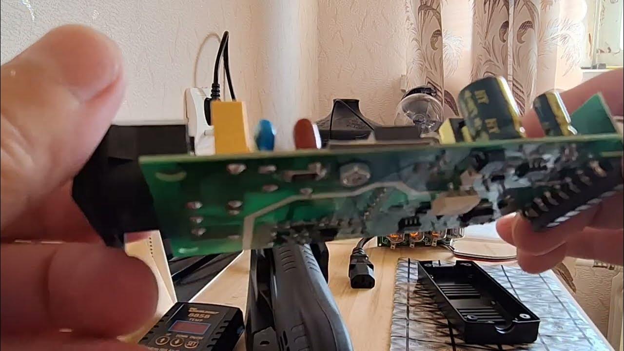 ПАЯЛЬНЫЙ ФЕН 8858. - YouTube