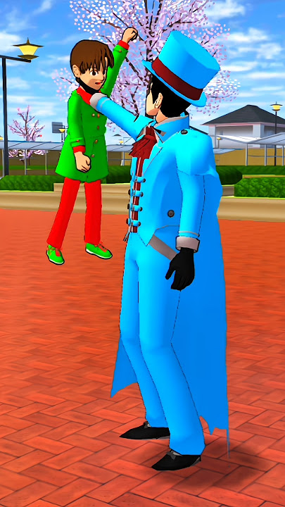 The child was kidnapped by a robber🤣#sakuraschoolsimulator #shortvideos #youtube #shorts #vairal