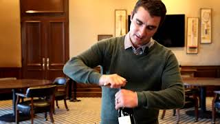 How to Properly Open a Bottle of Wine Table Side