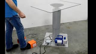 Ergo I® Glass Handling with Suction Cup | Telescopic Lift Positioner