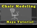 Maya tutorial chair modeling   rees3dcom