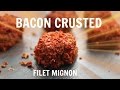 BACON CRUSTED FILET MIGNON - Quick Guide to make any steak better !!!