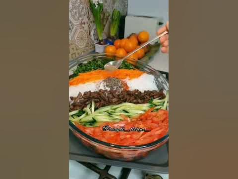 Фунчоза по корейски - YouTube