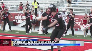 Cajuns begin prep for Lamar