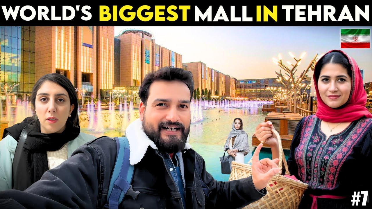 The World’s Biggest Mall in TEHRAN 🇮🇷 IRAN MALL