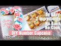 DIY Number Cupcakes/ 2 Ingredients/No Bake/No Cook/Using Ambiante Whipping Cream - Whip Eat