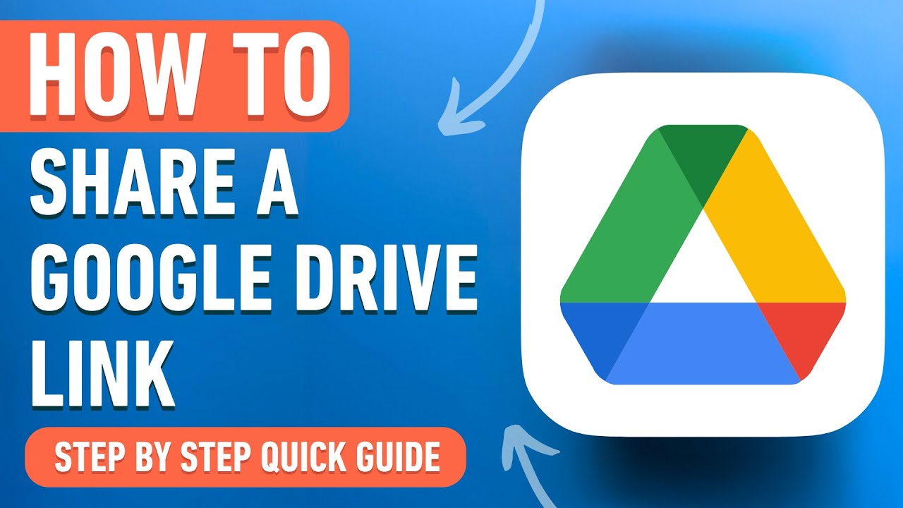 How to Share a Google Drive Link (Easy Tutorial)