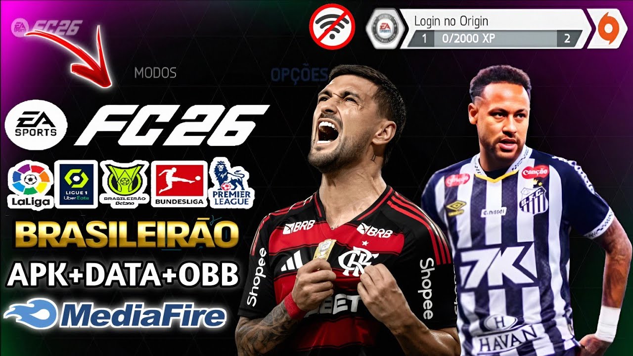 🔥Finalmente !! EA SPORTS FC 26 Mod FIFA 14, Mobile