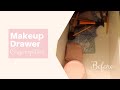 Organizing My Makeup Drawer // 2020 Organize With Me