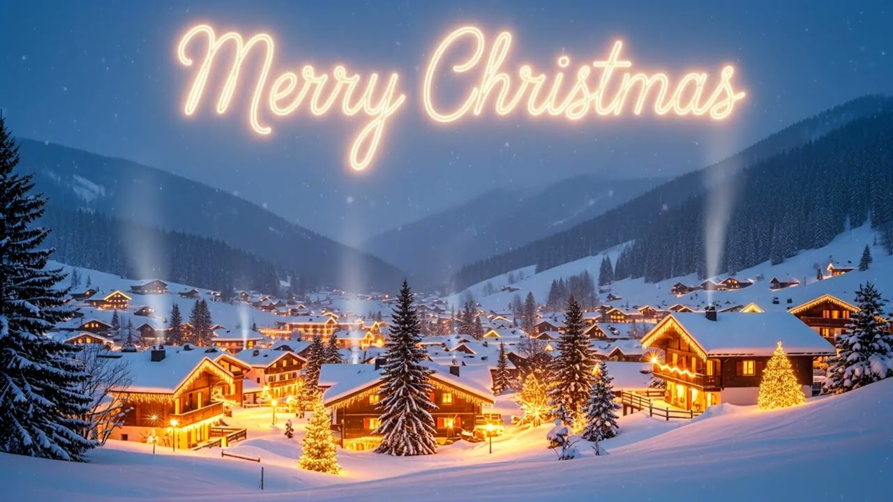 Top 5 Magical Christmas Villages Medley 2025 ❄️ Festive Holiday Music 2026
